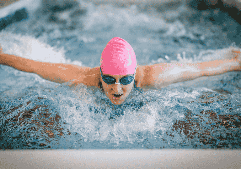 swimming for upper body strength