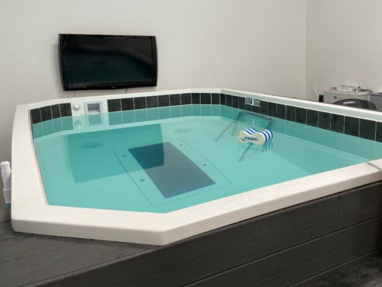 large plunge pool for home gym
