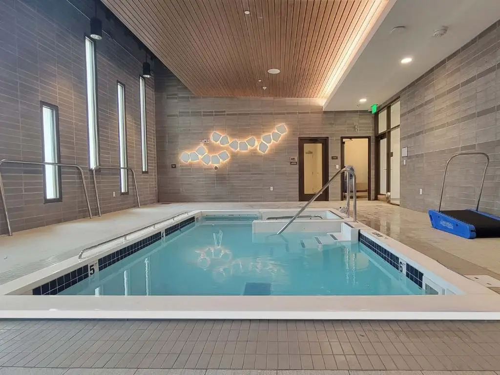 large indoor pool