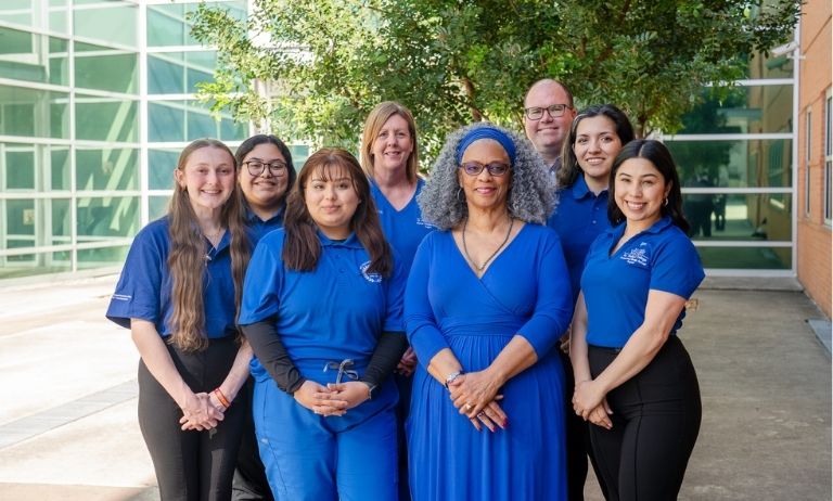 student photo aquatic therapy training