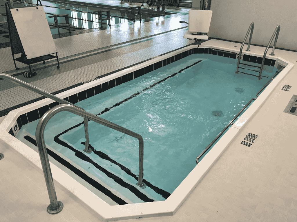 Aquatics Center Recovery Pool