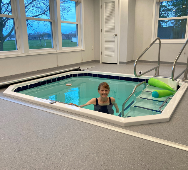 Custom Plunge with Stairs